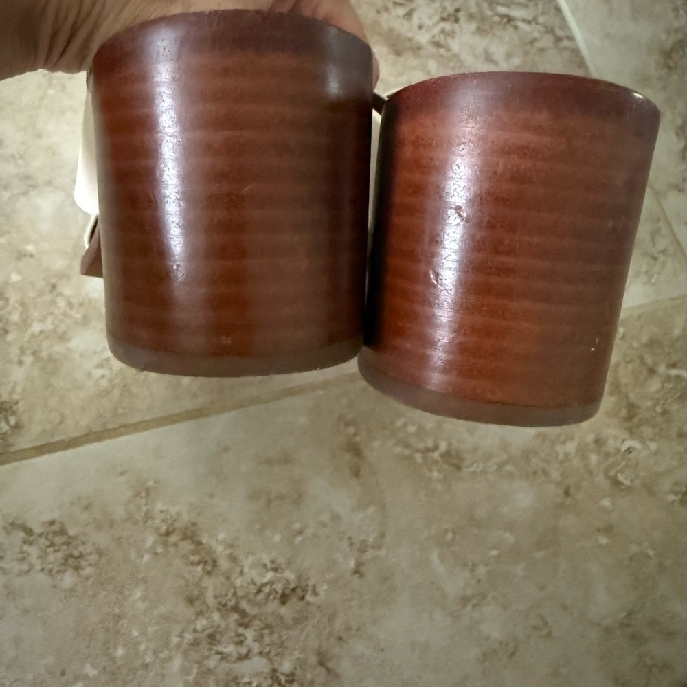 Tory Burch Cream Cross-Strap Leather Block Heeled Sandals - Picture 5 of 16